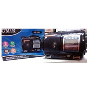 Trade Shop - Radio Fm Cassa Usb Sd Mp3 Jack Aux  9 Bande Con Torcia A Led Nero -