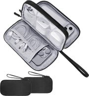Set di Organizzatore per Cavi da 2, Organizzatore per Cavi Portatile, Accessorio per Elettronica Idrorepellente