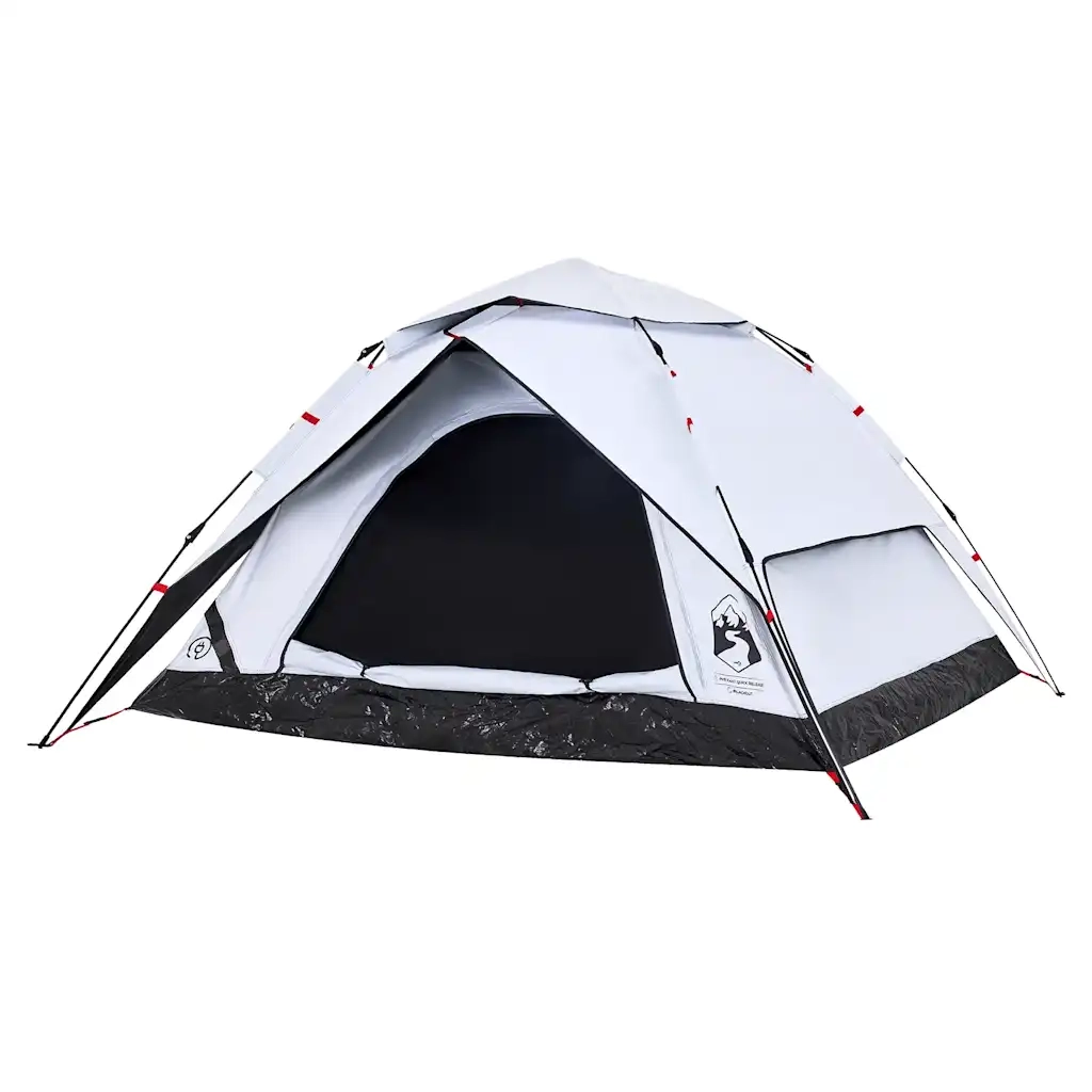 Tenda 4 Persone Bianca in Tessuto Oscurante a Rilascio Rapido 4004184