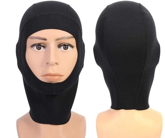 Muta di immersione 1 mm/3 mm Neoprene - Cappuccio di immersione - Cappuccio per snorkeling - Gilet da immersione - Attrezzo per sport acquatici - Duraturo e elastico