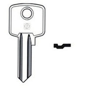 Chiave Piatta Cas CIS1 Silca Ottone Nichelato 10 Pezzi