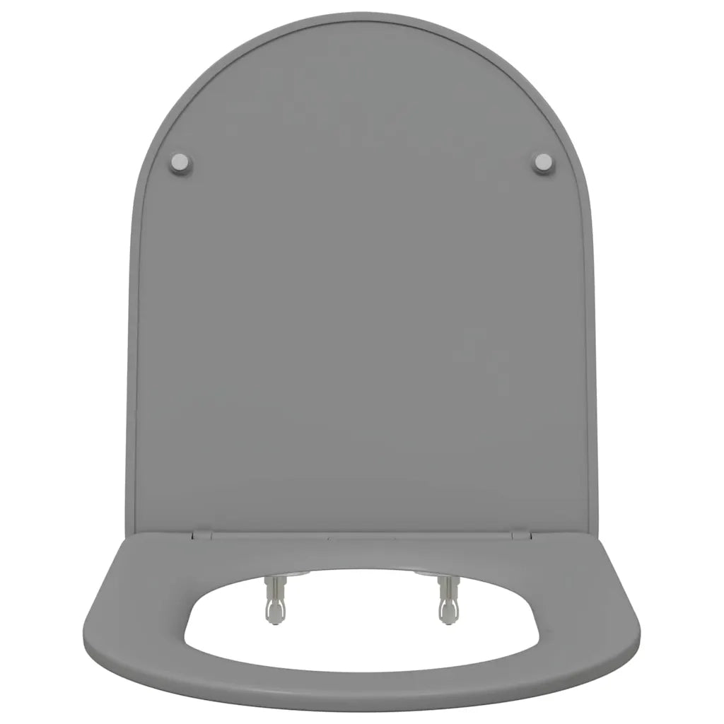 Sedile del WC Grigio 47 x 36 x 3,4 cm Duroplast CFW4031963