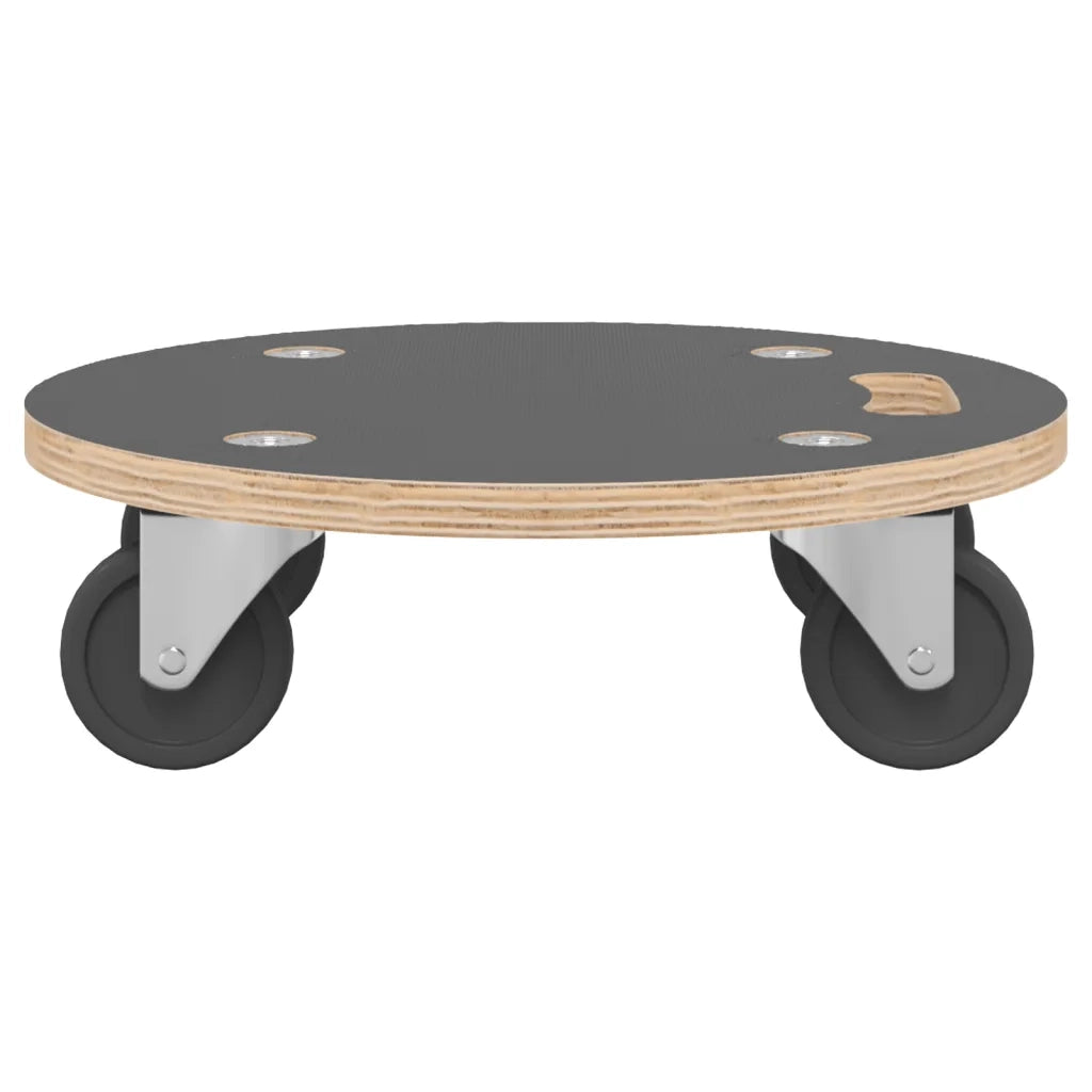 Pedane di Trasporto 2 pz Rotonde Ø38x11,5 cm 250 kg 154892