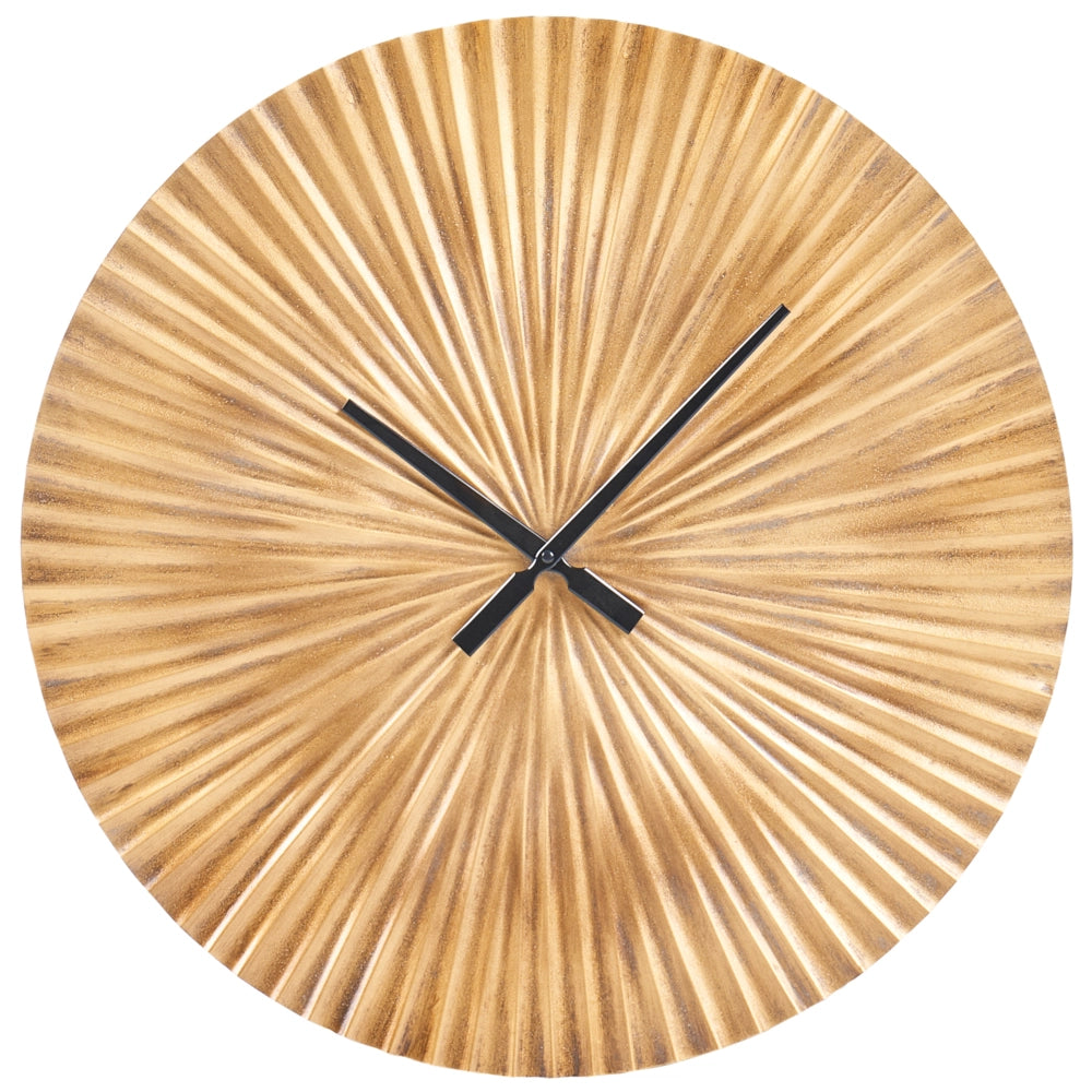 Orologio da parete finitura ottone alluminio ø 59 cm Decorazione soggiorno sala da pranzo