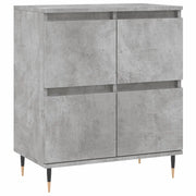 Credenza | Madia | Buffet da pranzo | Armadio da pranzo Grigio Cemento 60x35x70 cm in Legno Multistrato