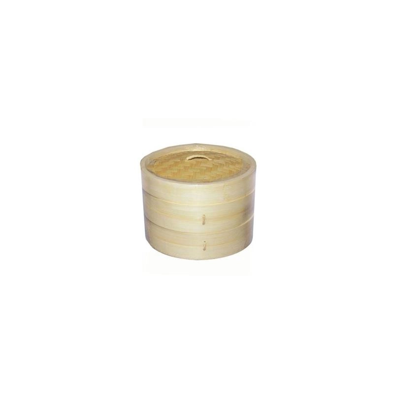 Cuocivapore bambù 3 pezzi cm ø30h16,5