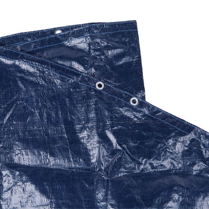 Copertura Invernale  5,30 M Per Piscine Circolari Di  4,60 M - Colore Blu/nero, Spessore 125 Gr/m² Dimensione piscina: Ø 3.60 m