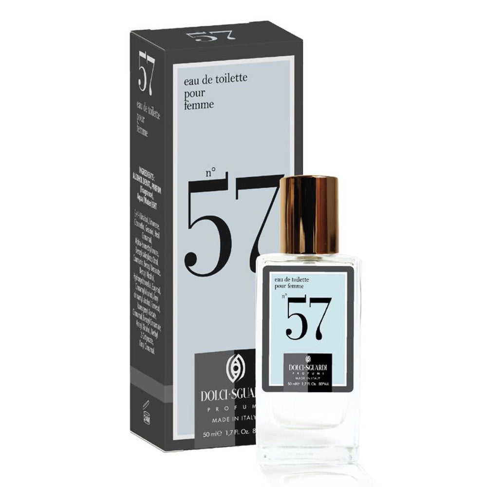 Trade Shop - Profumo Corpo Eau De Toilette Da Donna N°57 Da 50ml Fragranza Gourmand Avvolgente 005939 -