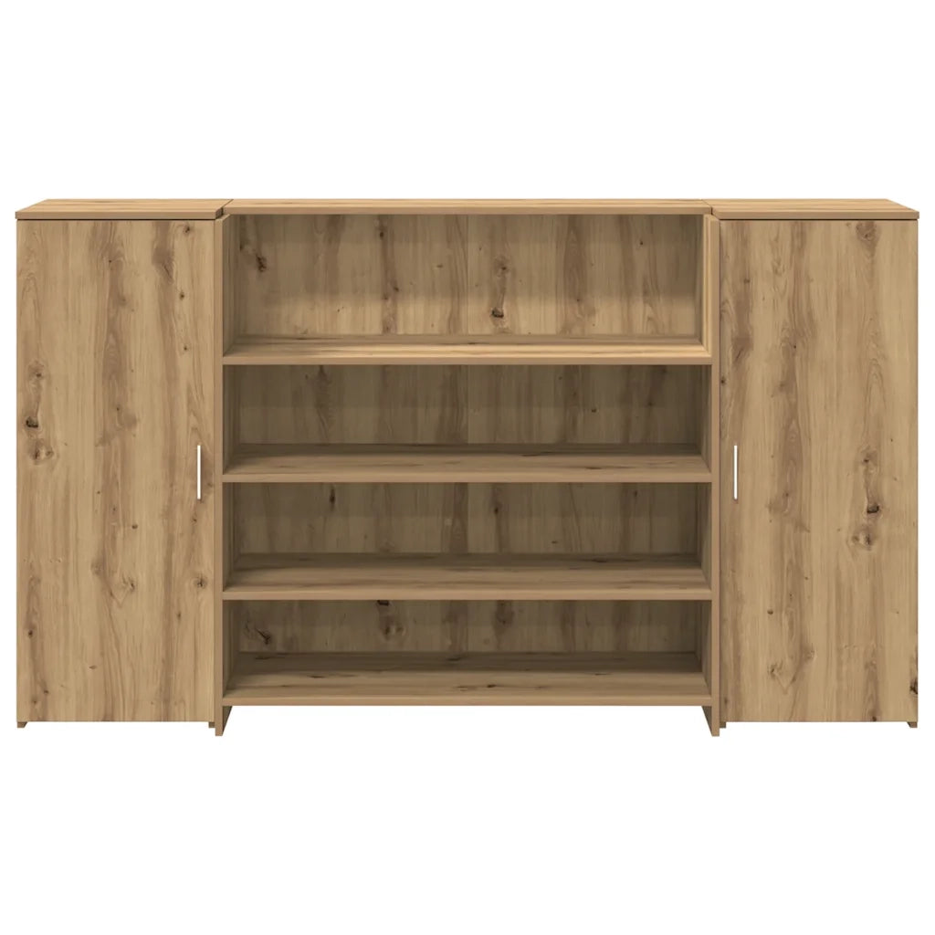 vidaXL Banco Reception Rovere Artigianale 180x50x103,5cm in Truciolato