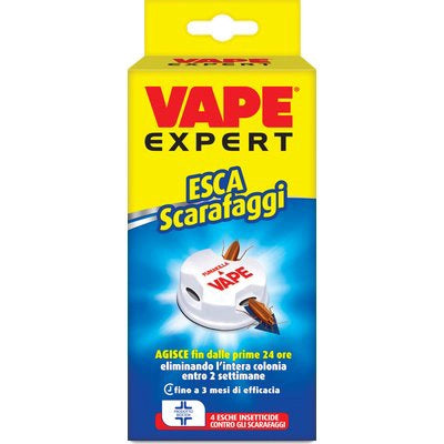TRAPPOLA SCARAFAGGI VAPE EXPERT - CF=PZ 4- 12 confezioni