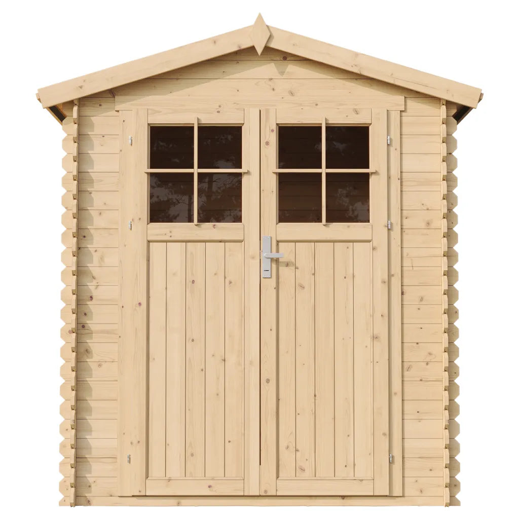 Casetta da Giardino in Legno CON PAVIMENTO TRATTATO - 2,82 m2 - TIMBELA M320F+M320G