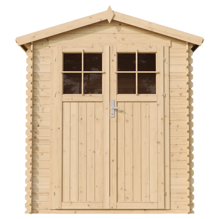 Casetta da Giardino in Legno CON PAVIMENTO TRATTATO - 2,82 m2 - TIMBELA M320F+M320G