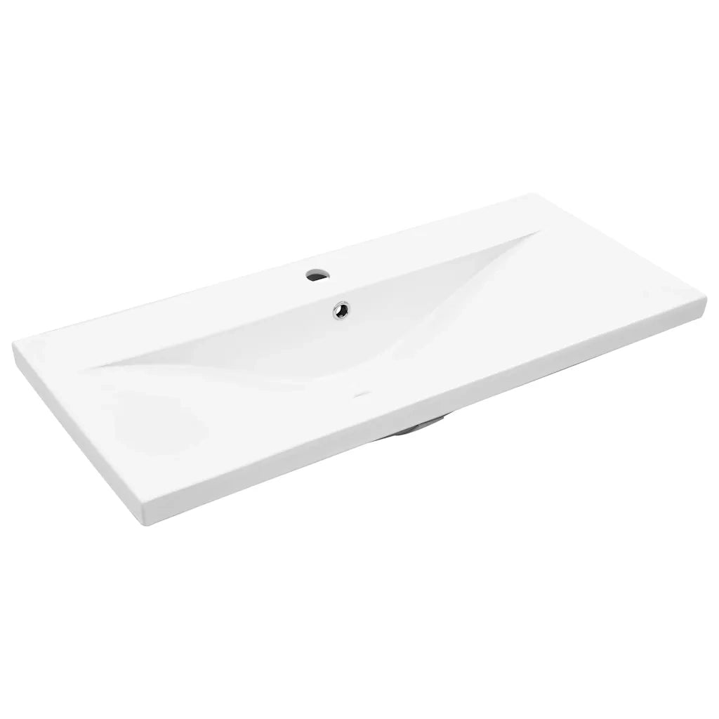 Set di mobili per il bagno 4 pcs Rovere Nero Legno multistrato 3334373