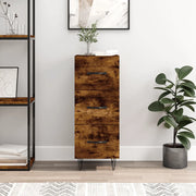 Credenza-Buffet-Armadio da cucina Rovere Fumo 34,5x34x90 cm in Legno Multistrato 117585