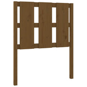 Testiera | Testata per Letto ambra 80,5x4x100cm in Legno Massello di Pino
