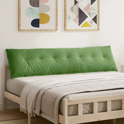 Cuscino per Schiena Verde chiaro 200 x 50 cm Tessuto in Cords