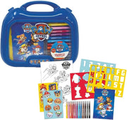 PAW PATROL - VALIGETTA CREATIVA
19 PEZZI
PENNARELLINI, LIBRETTO DA COLORARE, SAGOME E ADESIVI