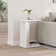 Tavolino Bianco 35 x 25 x 50 cm Legno multistrato 891184