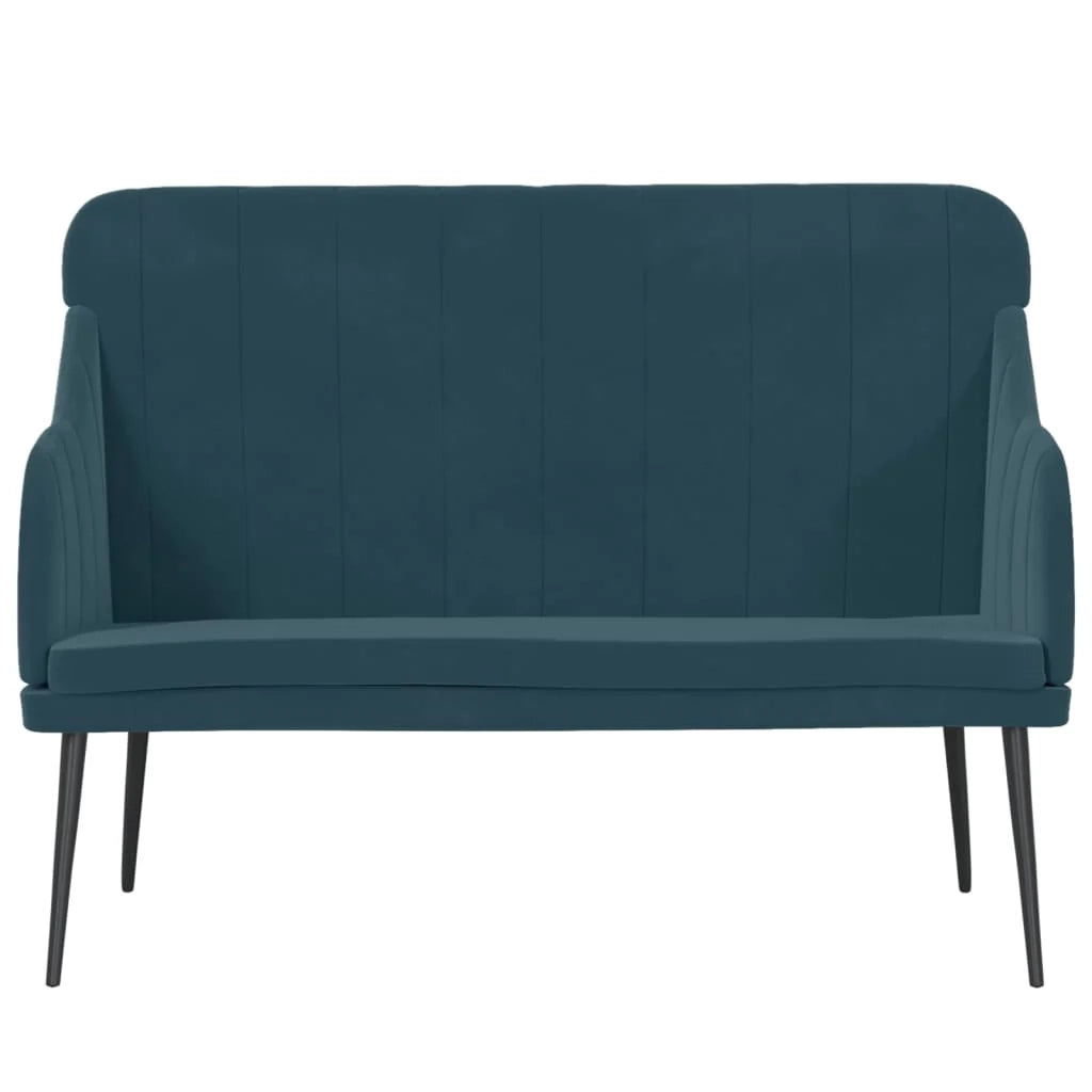 Panca/panca 110 x 76 x 80 cm velluto blu 02_0010510