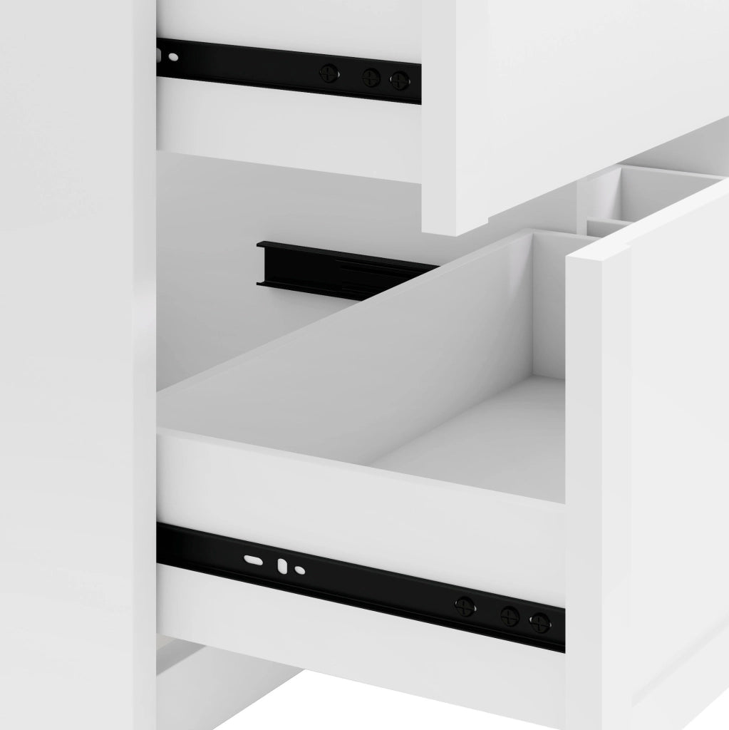 Mobile lavabo freestanding con lavabo in ceramica 76x46x82 cm