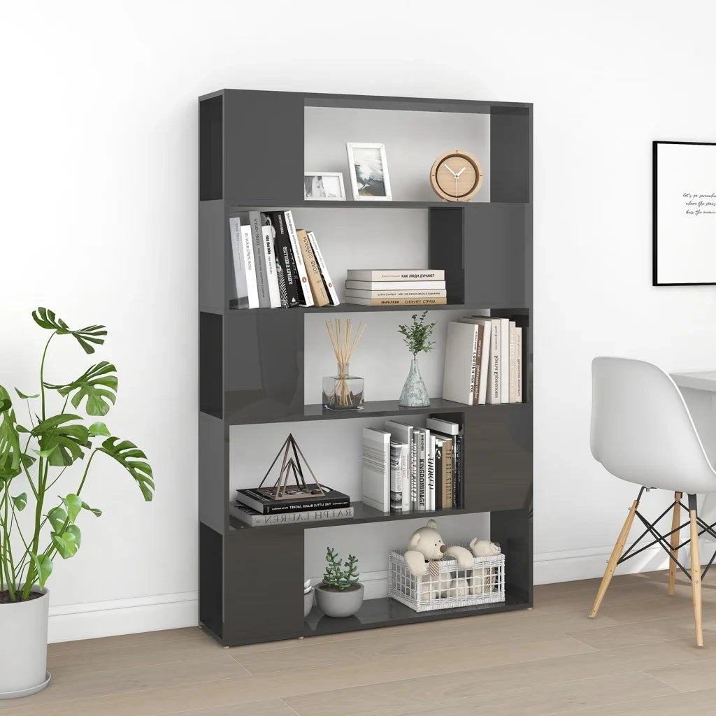 Libreria/Divisorio Grigio Lucido in Legno Multistrato cod mxl 9325