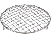 Griglia rotonda 16,5 cm 201 acciaio inossidabile rete griglia a maglie per cucina, cottura, stufata, grilling con piedini da 20 mm
