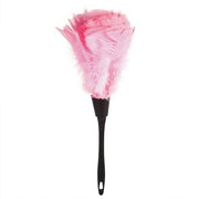 Plumeau per coperte - Tela di piuma con piume di tacchino - Rosa - Maniglione per mobili - Adatto per auto e casa