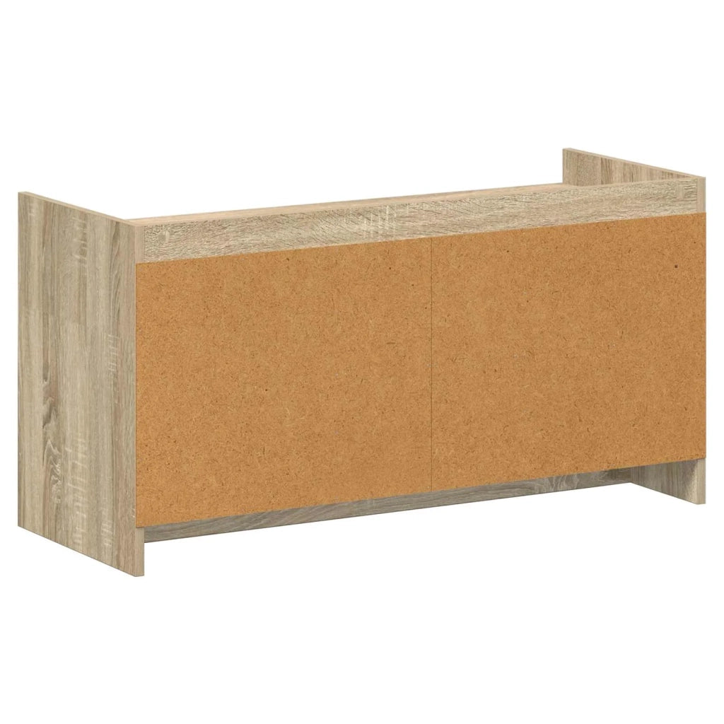 Mobile per scarpe con porta Rovere Sonoma 100 x 39,5 x 51 cm 8011357