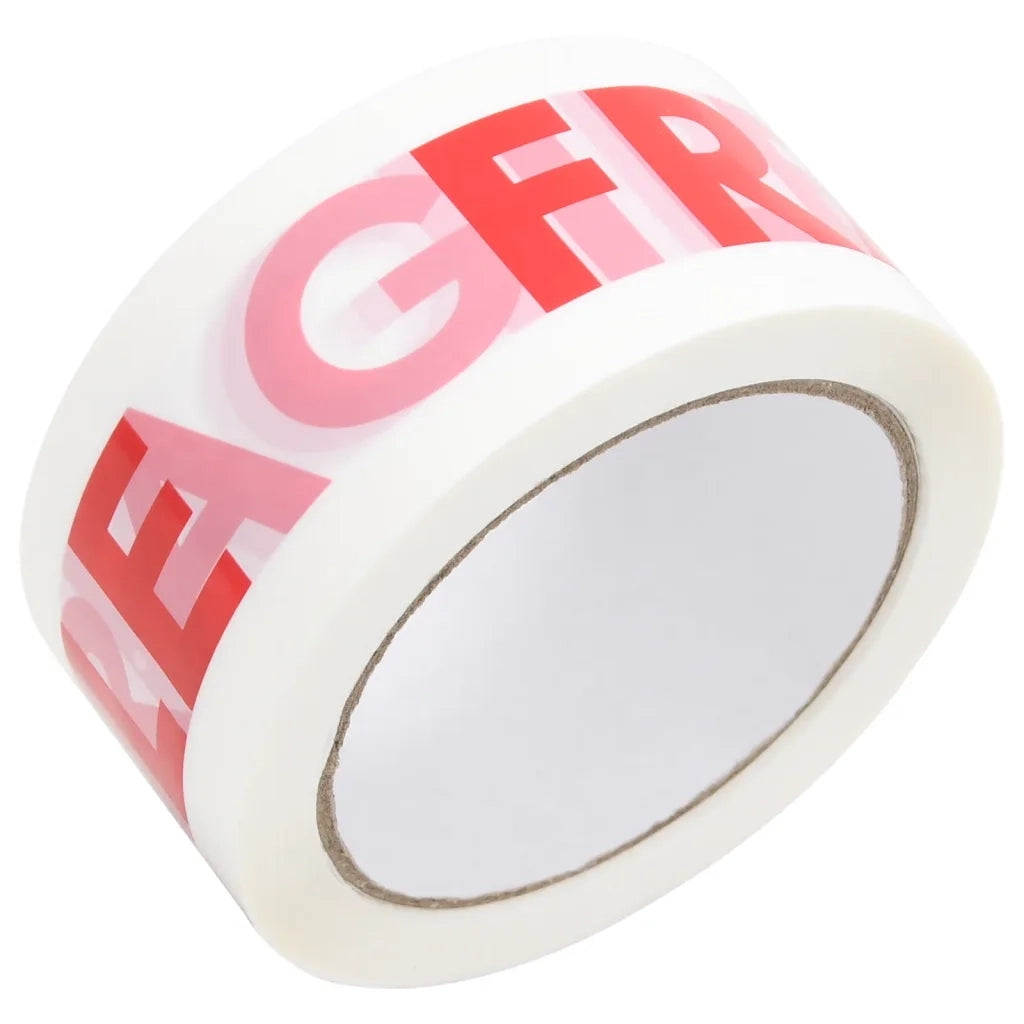 Nastro da Imballaggio 36pz Stampa FRAGILE Bianco 48 mm x 66 m 4012399