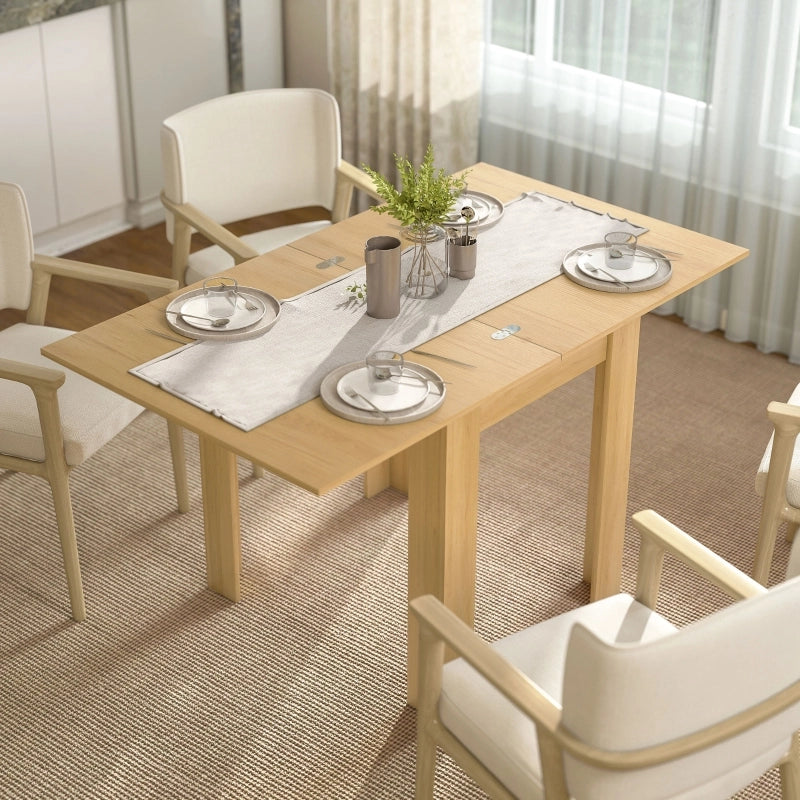 Tavolo da pranzo - estraibile 70/140x80 cm - per 4-6 persone - salvaspazio - per cucina e sala