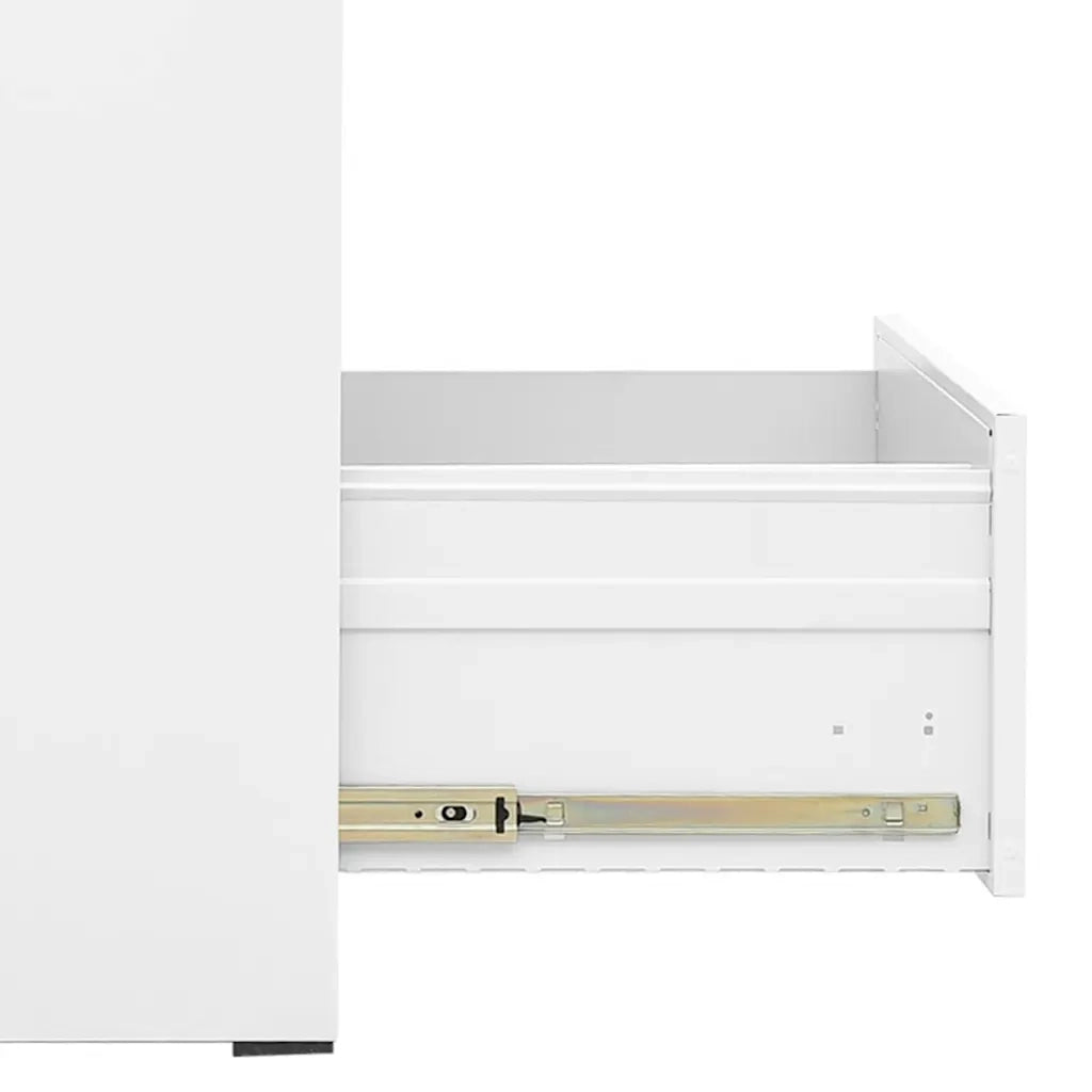 Schedario Bianco 46x62x72,5 cm in Acciaio CFW7594055