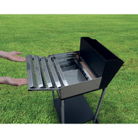 Barbecue Multiuso Legna Carbonella Gas Griglia in Acciaio Famur BK 8 Eco Gas