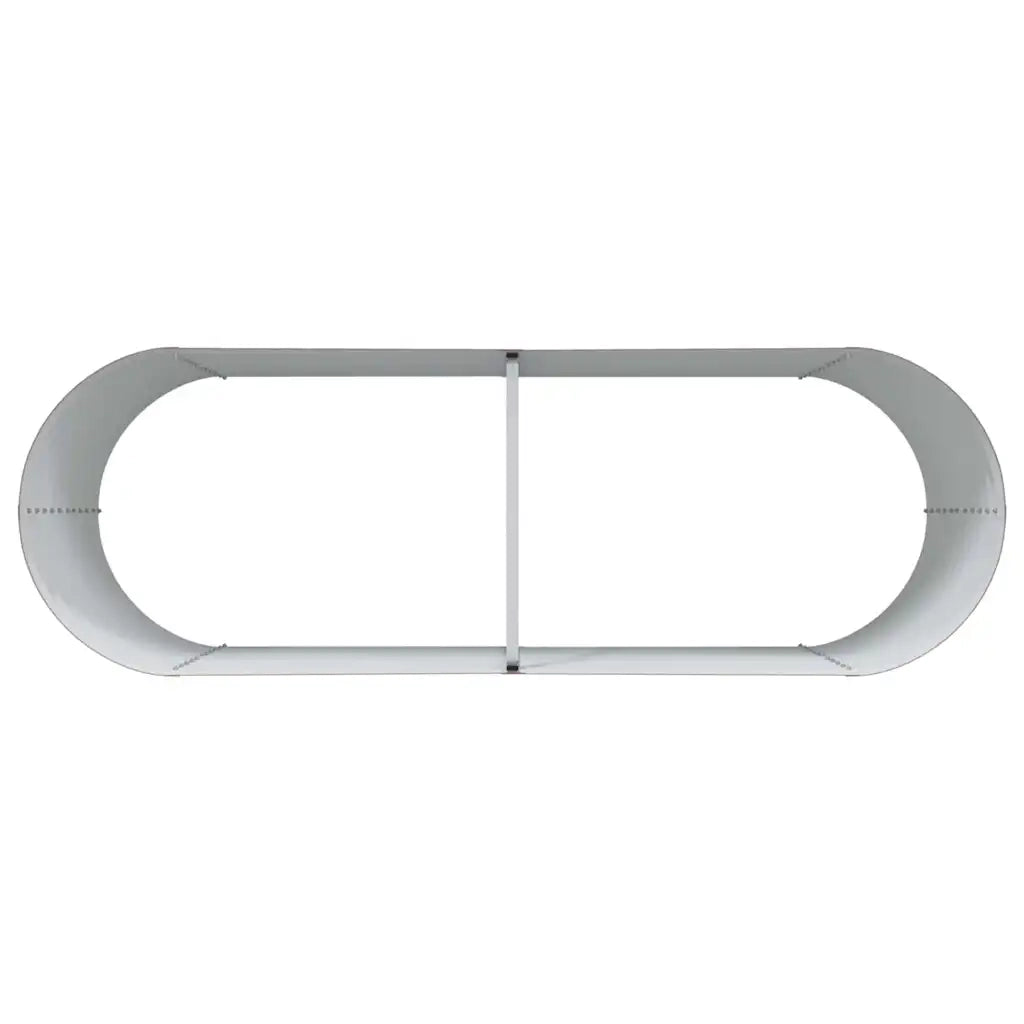 Letto Rialzato Marrone 240 x 80 x 81 cm Acciaio