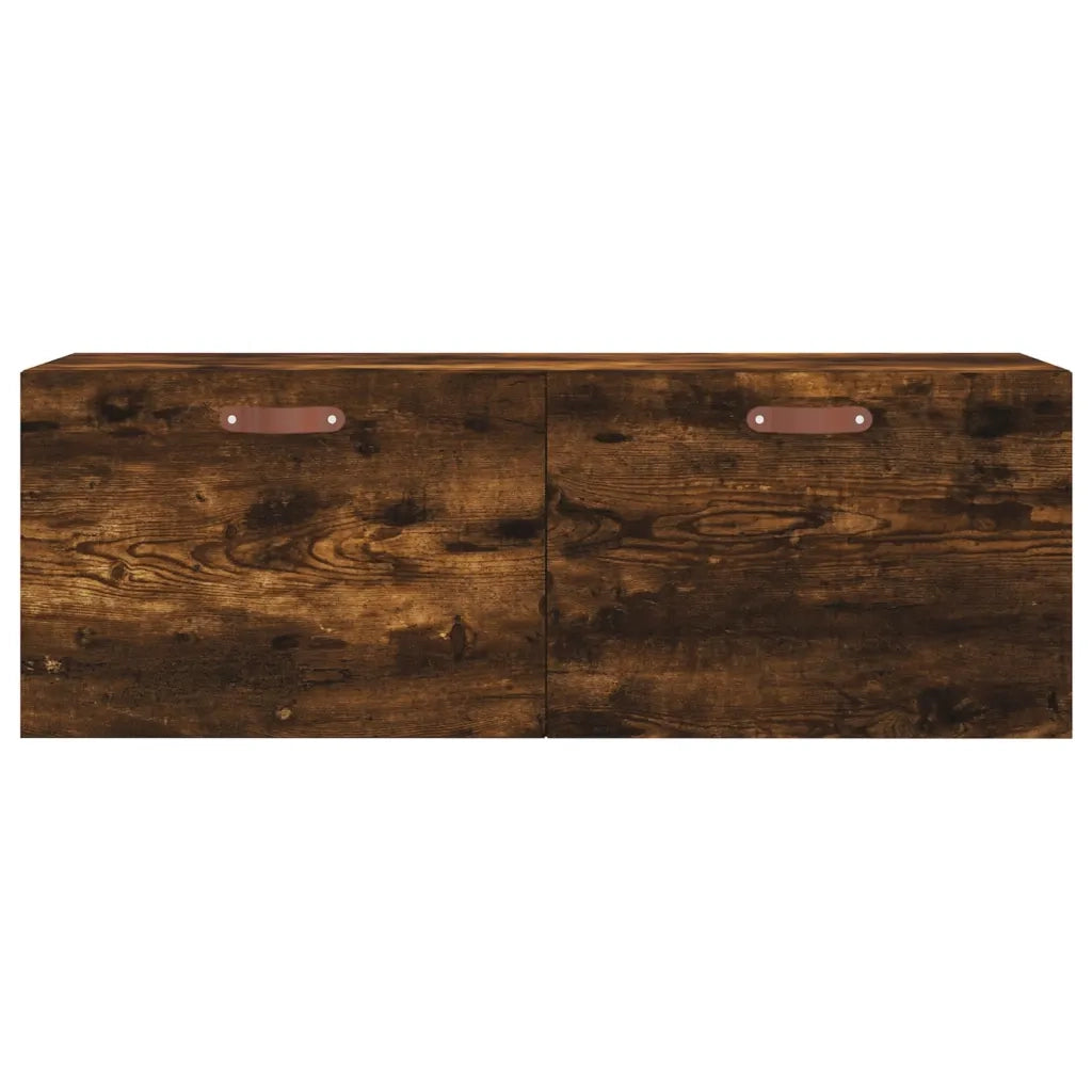 vidaXL Mobile a Parete Rovere Fumo 100x36,5x35 cm in Legno Multistrato