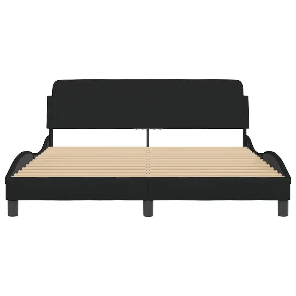 Giroletto Dover Nero 160x200 cm in Tessuto 373207