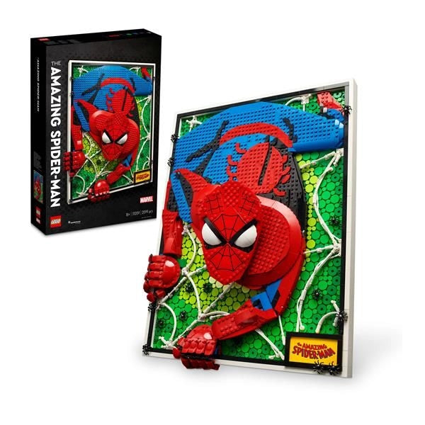 Lego art (31209). the amazing spider-man