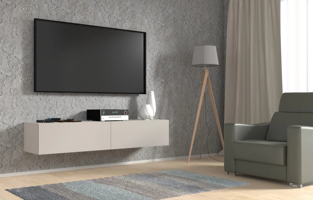 ARMADIO TV A MURO BINGO 160 CASHMERE
