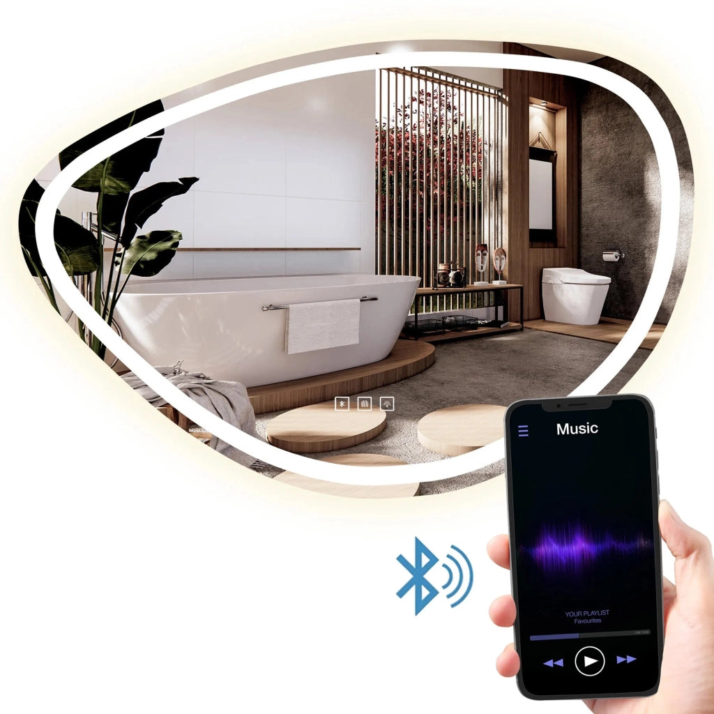 Specchio Led 70x100cm Fog