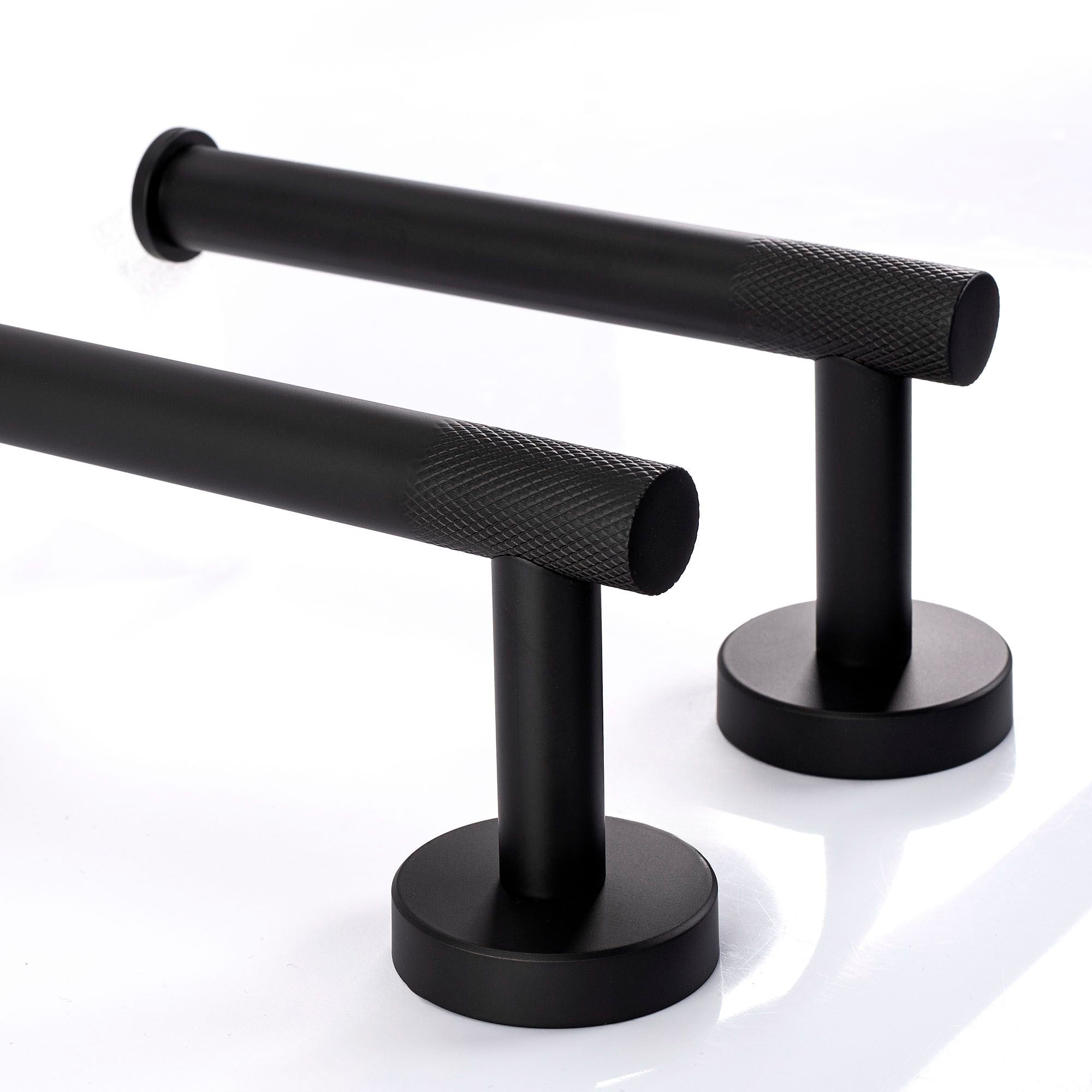 Set Accessori Da Bagno Grid Black 4 Pezzi