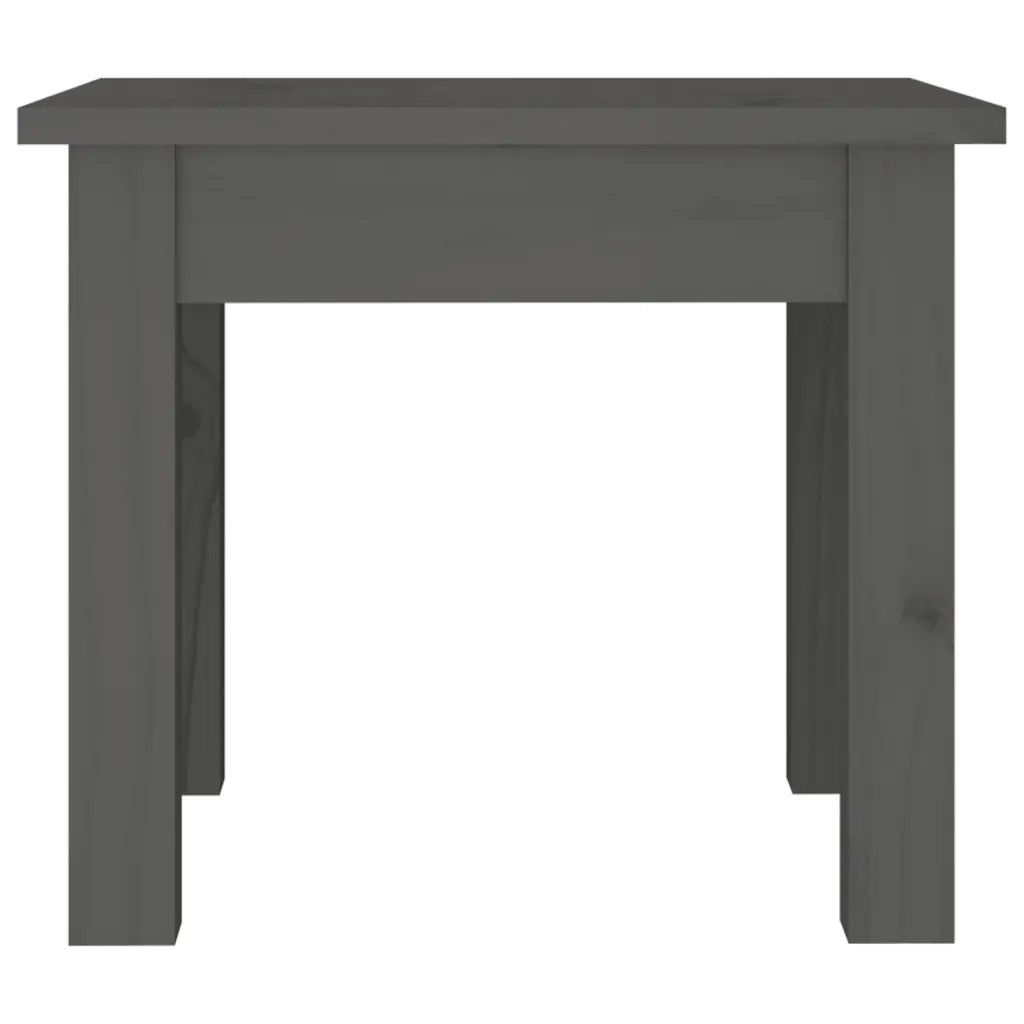 Tavolino da salotto | Tavolino da caff¨¨ | Tavolino da Soggiorno Grigio 35x35x30 cm Legno Massello di Pino