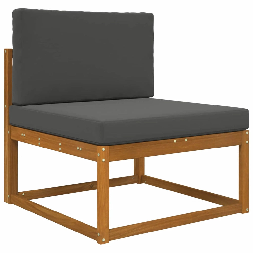Cuscino per divano da esterno 2 pcs Antracite Poliestere