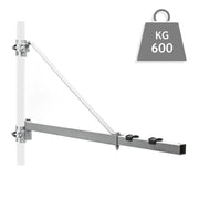 Supporto per paranco di sollevamento a braccio girevole 600g 110cm cavo verricello fissaggio braccio 16_0002386