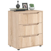 vidaXL Credenza VISNES Rovere Sonoma 60x40x73 cm in Legno Multistrato