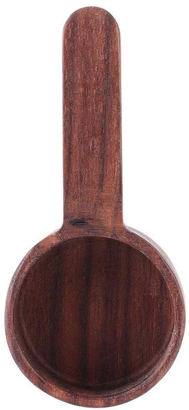 Misuratore di Cucina Multifunzionale in Legno - Cucchiaio per Caffè - Noce Nero - Cucchiaio per Caffè Ideale per la Cottura e la Cucina