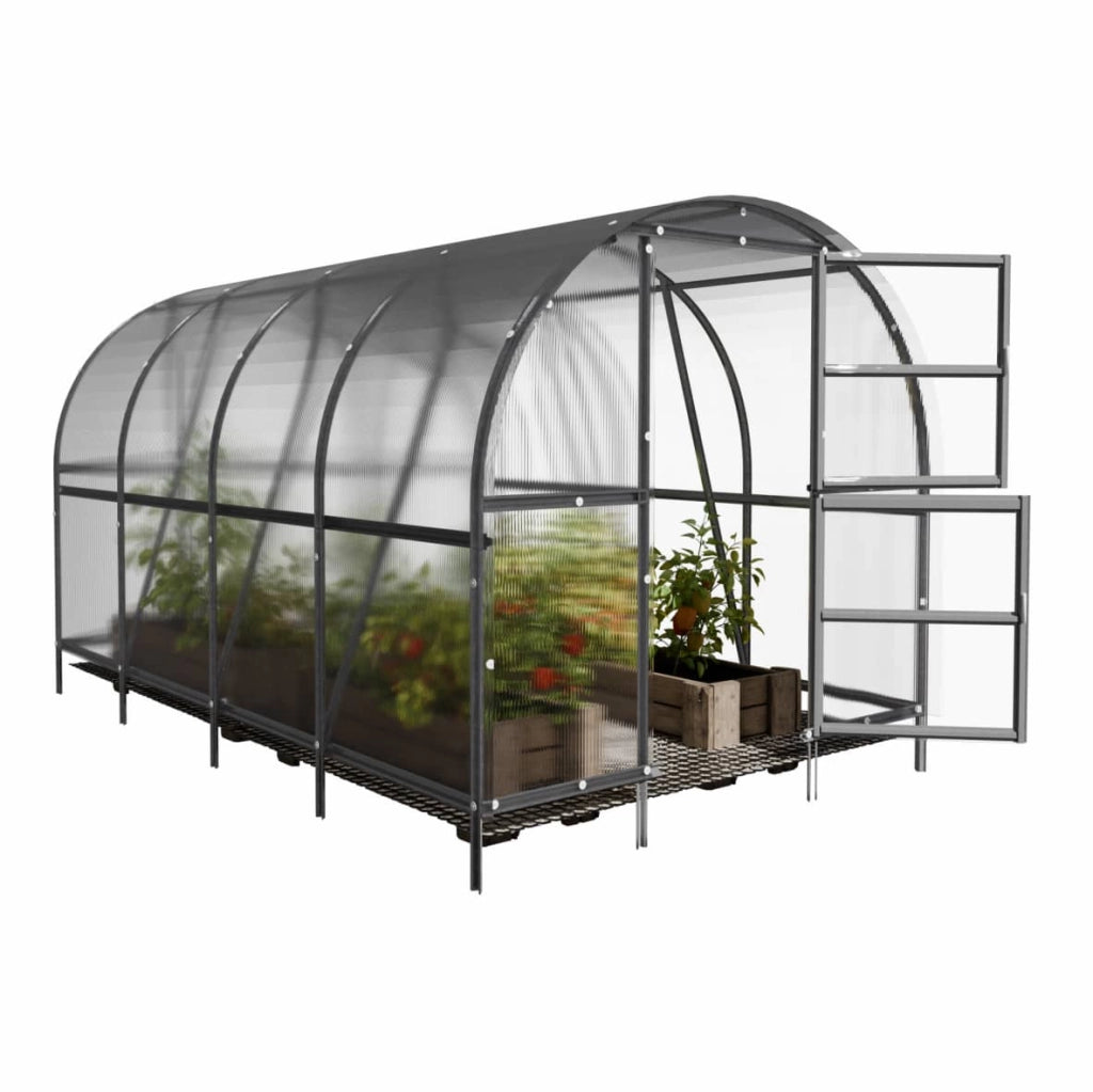 Serra da giardino KLASIKA BALTIC LT 3 x 4 m (12 m²), 4 mm con rivestimento in policarbonato