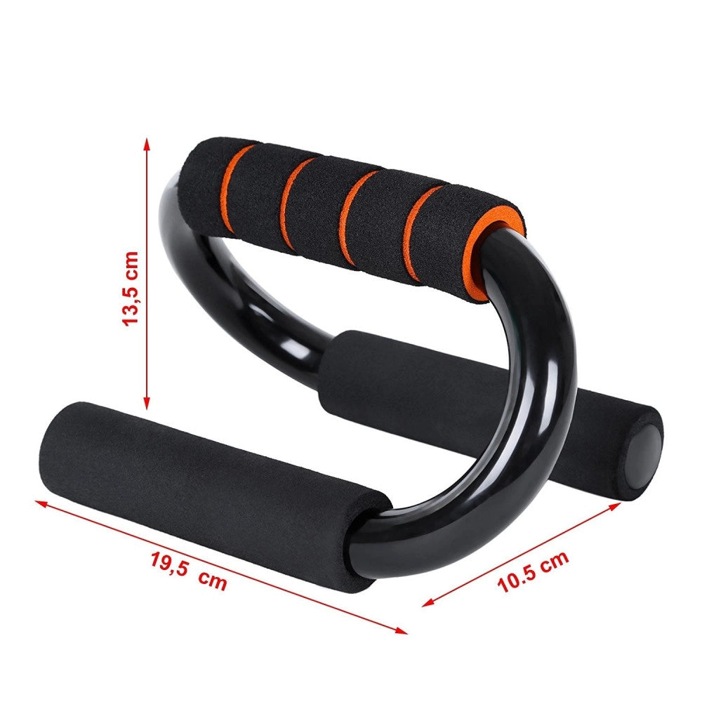 Trade Shop - Maniglie Push Up Per Flessioni Pettorali Spalle Palestra Fitness Stand Bar -