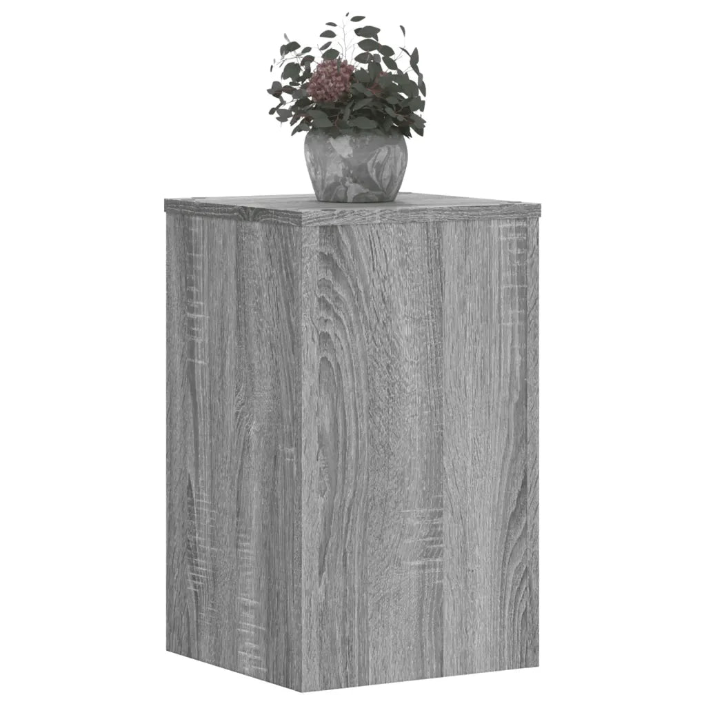 Supporti per piante | Sostegno per piante 2 pz Grigio 30x30x50 cm in Multistrato