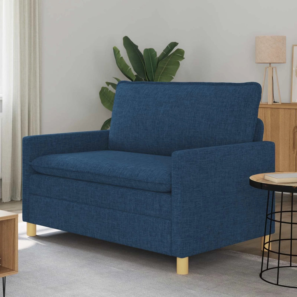 Divano Blu 126 x 81 x 87,5 cm Tessuto