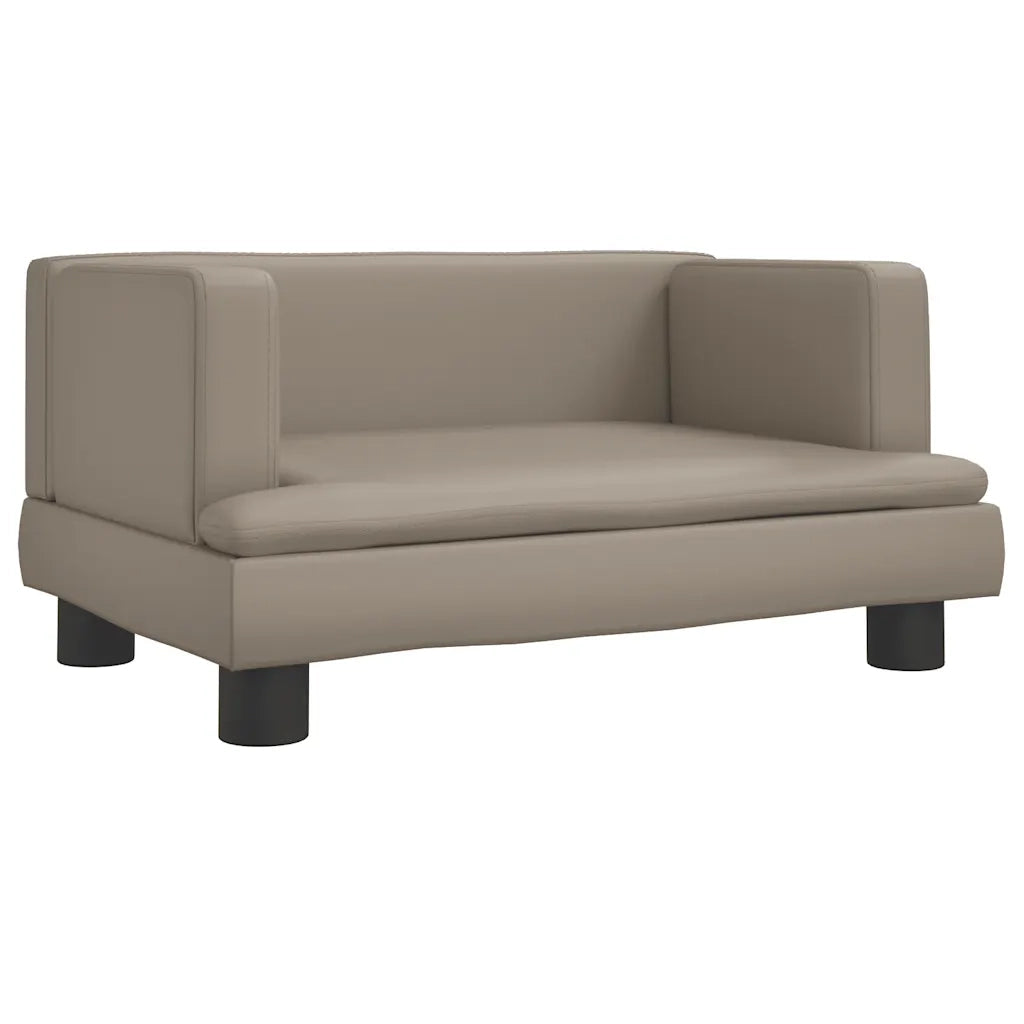 Lettino per Cani Cappuccino 60x40x30 cm in Similpelle CFW1392534