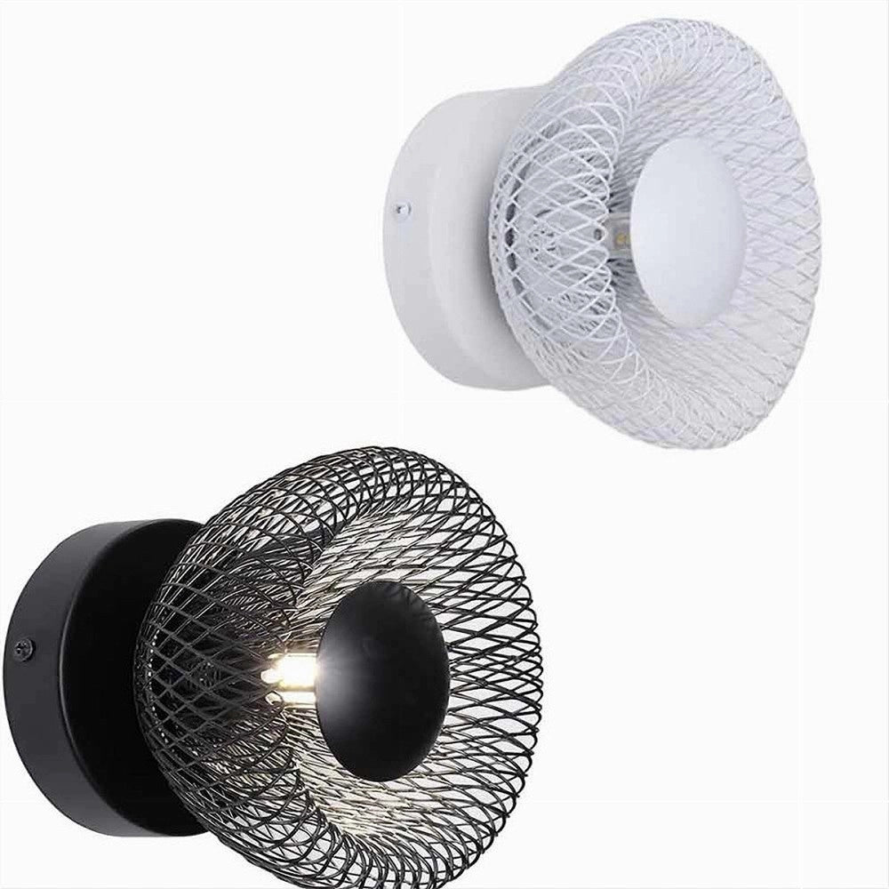 Trade Shop - Applique Da Muro Stile Industriale Lampada Decorativa In Metallo Attacco G9 Aq48 -